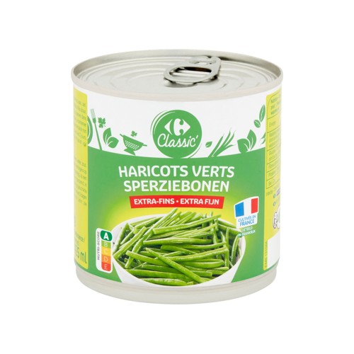 Carrefour Classic'' Haricots Verts Extra-Fins 400 g