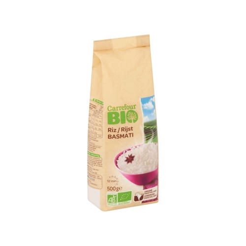 Carrefour Bio Riz Basmati 500 g