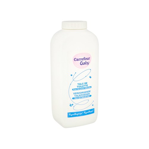 Carrefour Baby Talc de toilette pour les peaux délicates 250 g