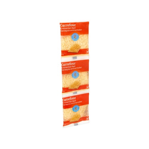 Carrefour Emmental Râpé 3 x 100g