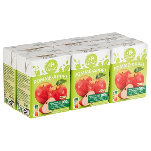 Carrefour Classic'' Pomme 6 x 20 cl