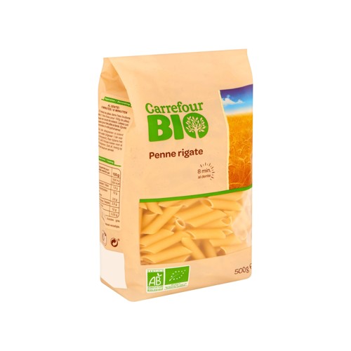 Carrefour Bio Penne Rigate 500 g