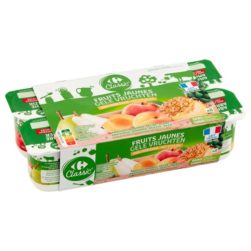 Carrefour Classic'' Fruits Jaunes 8 x 125 g