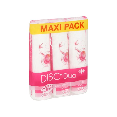 Carrefour Maxi Pack Disc Duo 3 x 70 Pièces