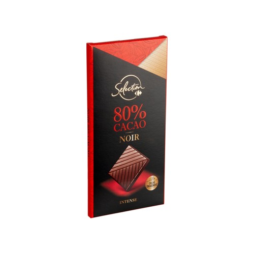Carrefour Selection 80% Cacao Noir Intense 80 g