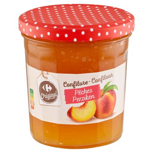 Carrefour Original Confiture Pêches 370 g