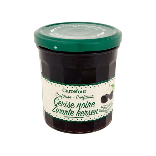 Carrefour Confiture Cerise Noire 370 g