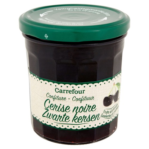Carrefour Confiture Cerise Noire 370 g