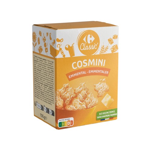 Carrefour Classic'' Cosmini Emmental 105 g