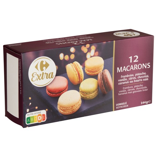 Carrefour Extra 12 Macarons 144 g