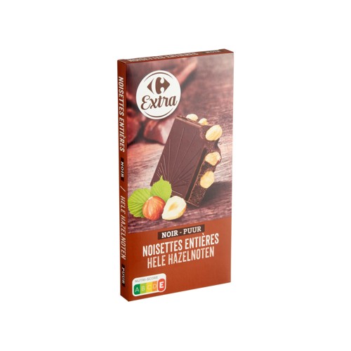 Carrefour Extra Noisettes Entières Noir 200 g