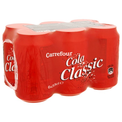 Carrefour Cola Classic 6 x 33 cl