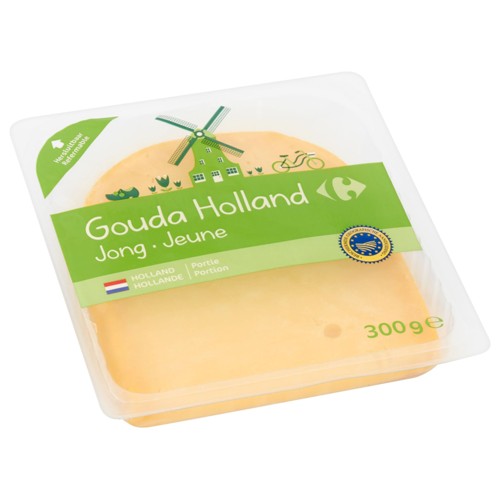 Carrefour Gouda Holland Jeune bloc 300 g