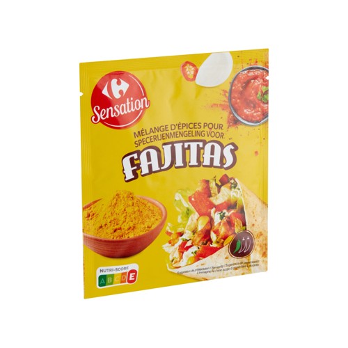 Carrefour Sensation Mélange d''Épices pour Fajitas 30 g