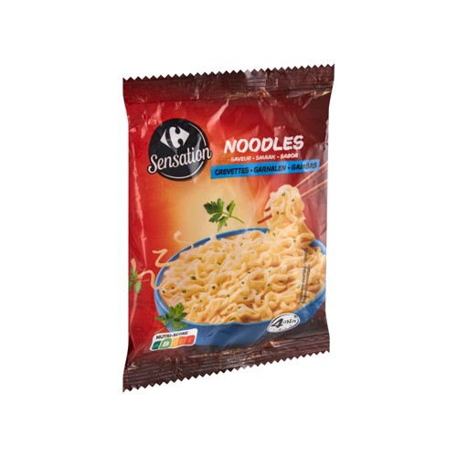 Carrefour Sensation Noodles Saveur Crevettes 85 g