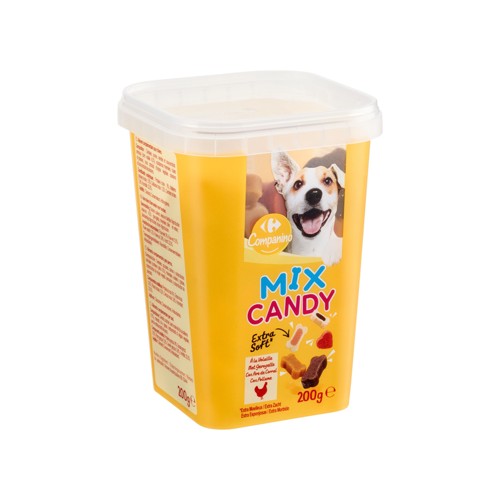 Carrefour Companino Mix Candy à la Volaille 200 g