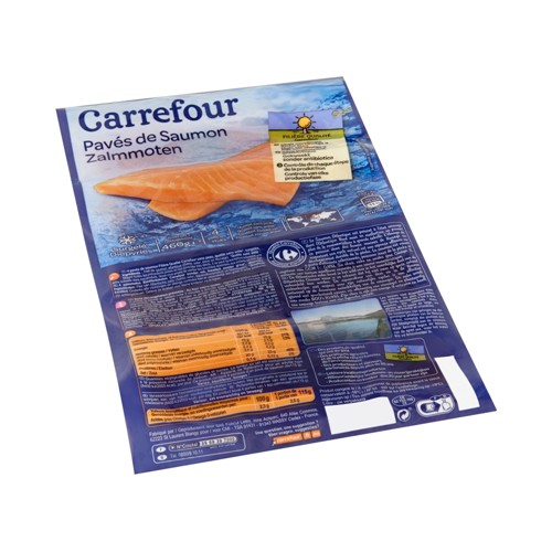 Filière Qualité Carrefour Pavés de Saumon 4 Pièces 460 g