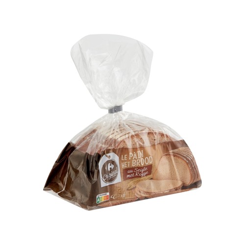 Carrefour Original le Pain au Seigle 8 Pièces 500 g