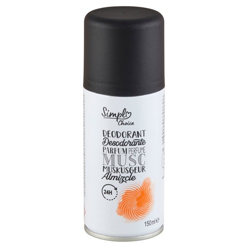 Simpl Choice Déodorant Parfum Musc 150 ml