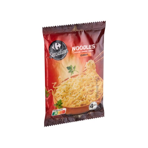 Carrefour Sensation Noodles Saveur Curry 85 g