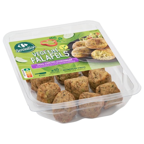 Carrefour Sensation Végétal Falafels Pois Chiche, Coriandre 200 g