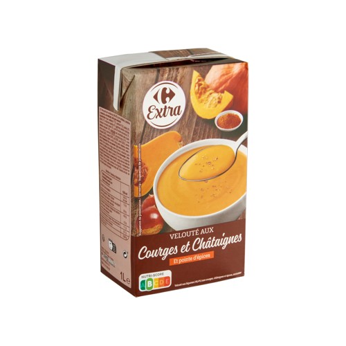 Carrefour Extra Velouté aux Courges et Châtaignes 1 L