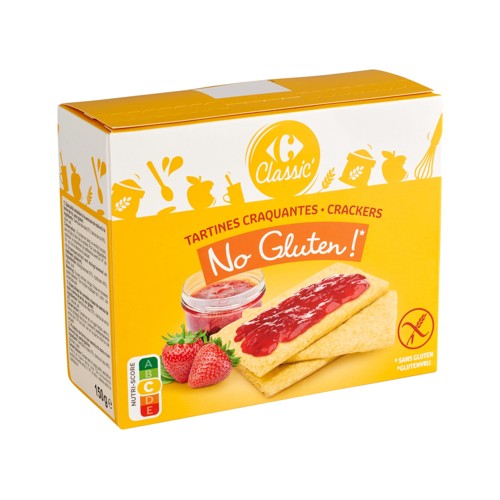 Carrefour Classic'' Tartines Craquantes 150 g