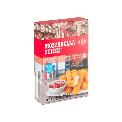 Carrefour Mozzarella Sticks 250 g