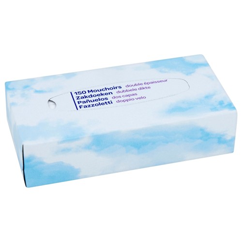 Mouchoirs Double Épaisseur 150 Pièces