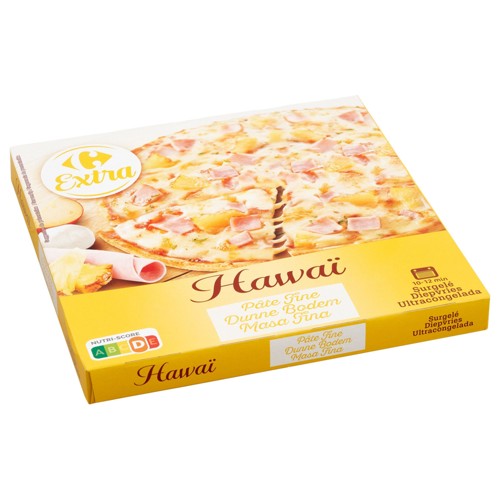 Carrefour Extra Hawaï Pâte Fine 350 g