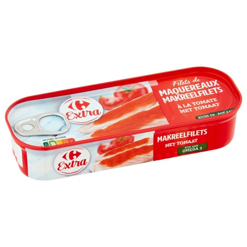 Carrefour Extra Filets de Maquereaux à la Tomate 169 g