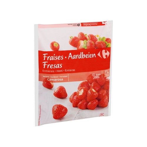 Carrefour Fraises Entières 650 g