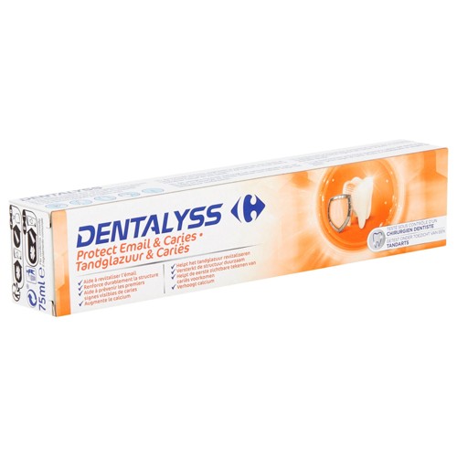 Carrefour Dentalyss Protect Email & Caries Dentifrice 75 ml