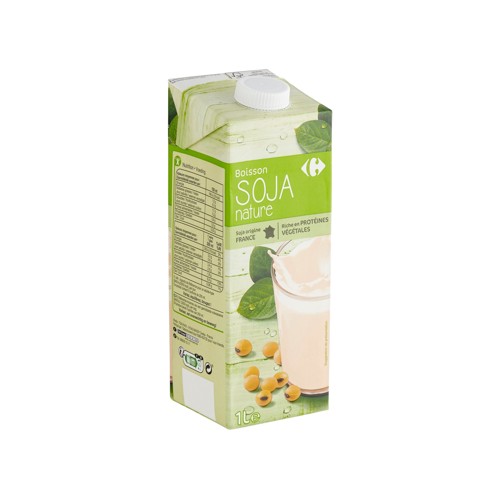 Carrefour Boisson Soja Nature 1 L