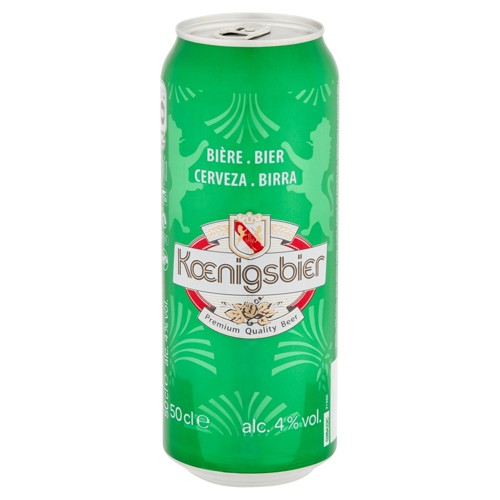 Koenigsbier Bière Canette 50 cl