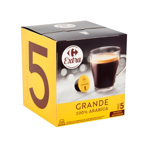Carrefour Extra Grande 100% Arabica 16 x 7.5 g