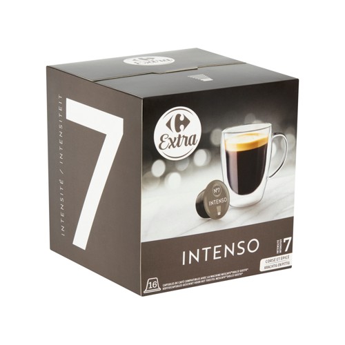 Carrefour Extra Intenso 16 x 7.5 g