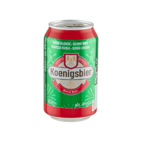Koenigsbier Bière Blonde Canette 33 cl