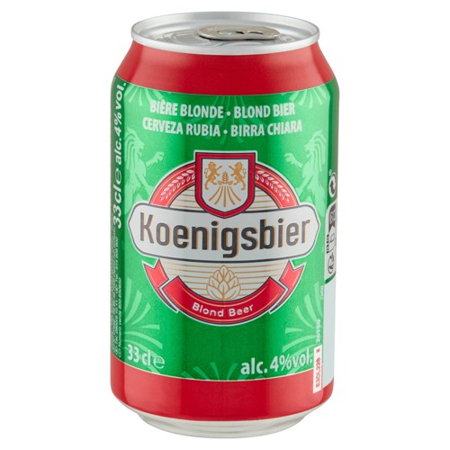 Koenigsbier Bière Blonde Canette 33 cl
