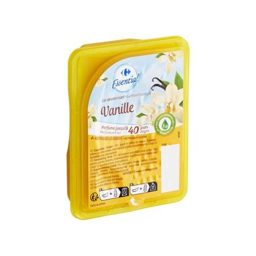 Carrefour Essential Gel Désodorisant Vanille 150 g