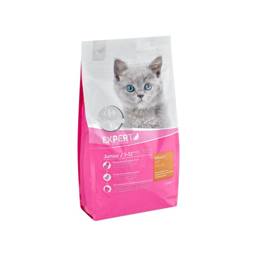 Carrefour Companino Expert Junior / 1-12 Mois Poulet 1.5 kg