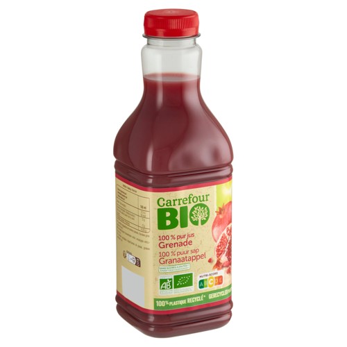 Carrefour Bio 100 % Pur Jus Grenade 90 cl