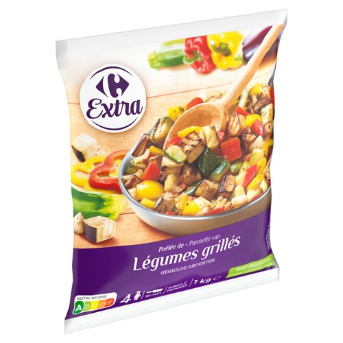 Carrefour Extra Poêlée de légumes grillés 1 kg