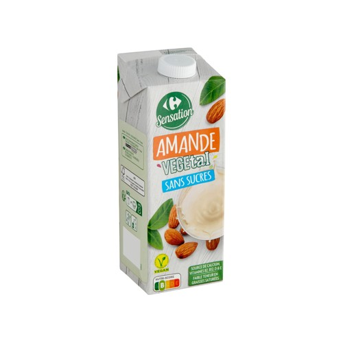 Carrefour Sensation Amande Vegetal 1 L