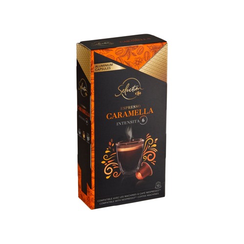 Carrefour Selection Espresso Caramella 10 Capsules 52 g