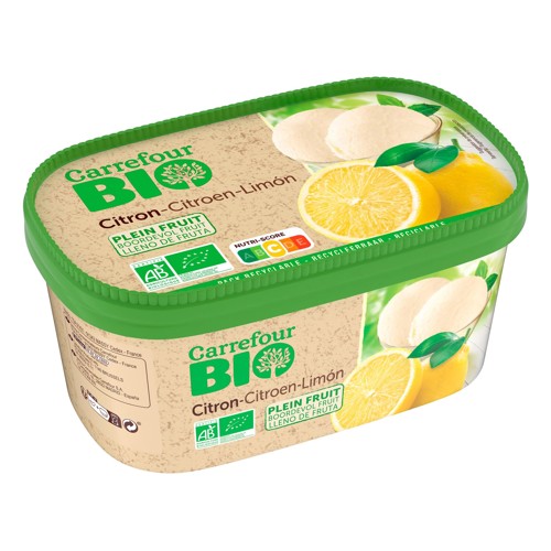 Carrefour Bio Citron Plein Fruit 585 g