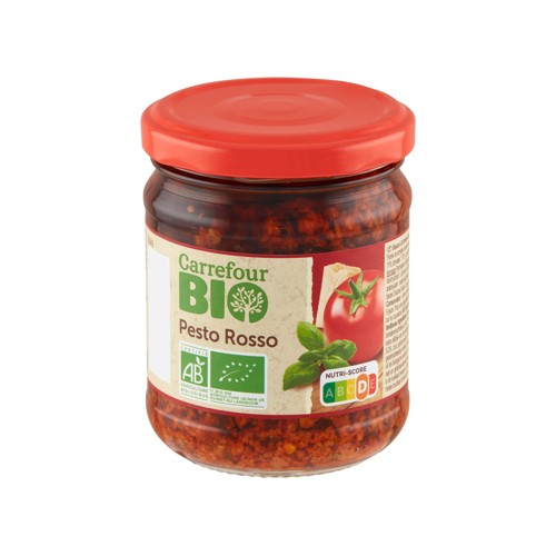 Carrefour Bio Pesto Rosso 185 g