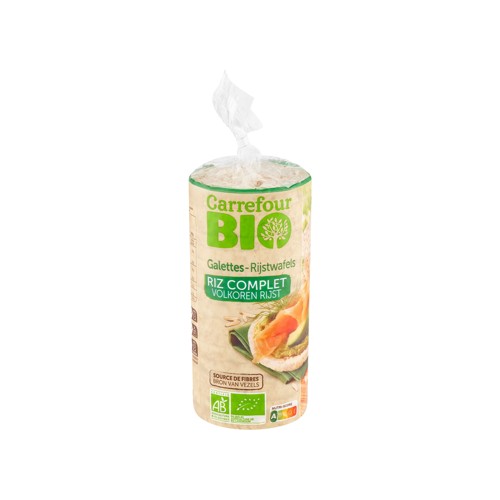 Carrefour Bio Galettes Riz Complet 130 g