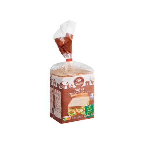 Carrefour Classic'' Maxi Tranches Complet 14 Pièces 550 g