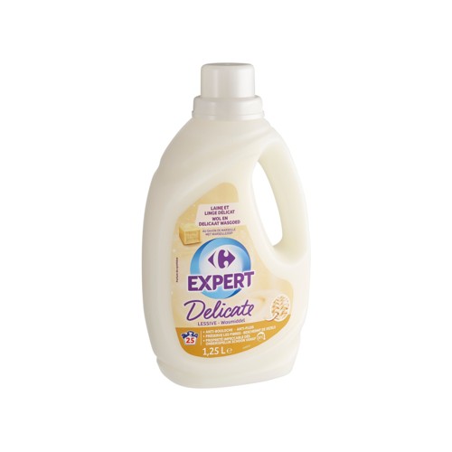 Carrefour Expert Delicate Lessive Savon de Marseile 1.25 L 25 Lavages